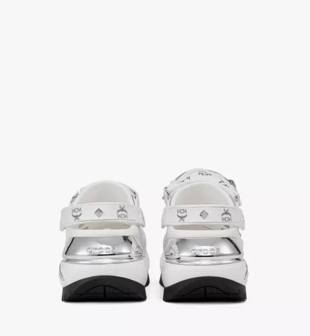 Mcm X Crocs Mega Crush Clog W/ Belt Bag Bracelet