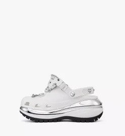 Mcm X Crocs Mega Crush Clog W/ Belt Bag Bracelet