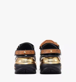 Mcm X Crocs Mega Crush Clog W/ Belt Bag Bracelet