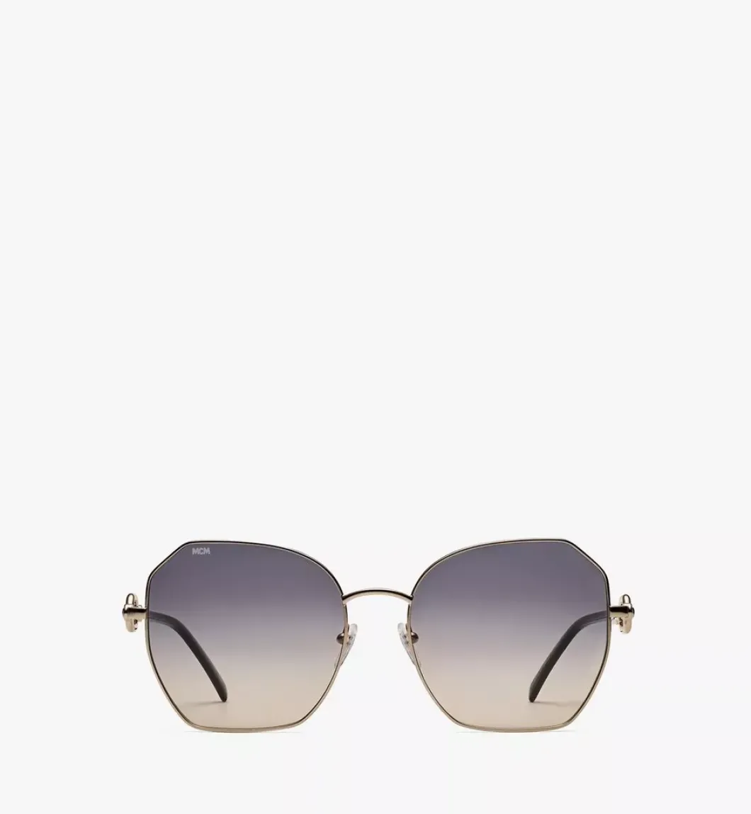 Mcm166S Modified Rectangular Chain Sunglasses