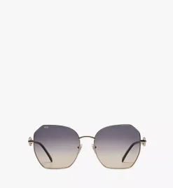 Mcm166S Modified Rectangular Chain Sunglasses