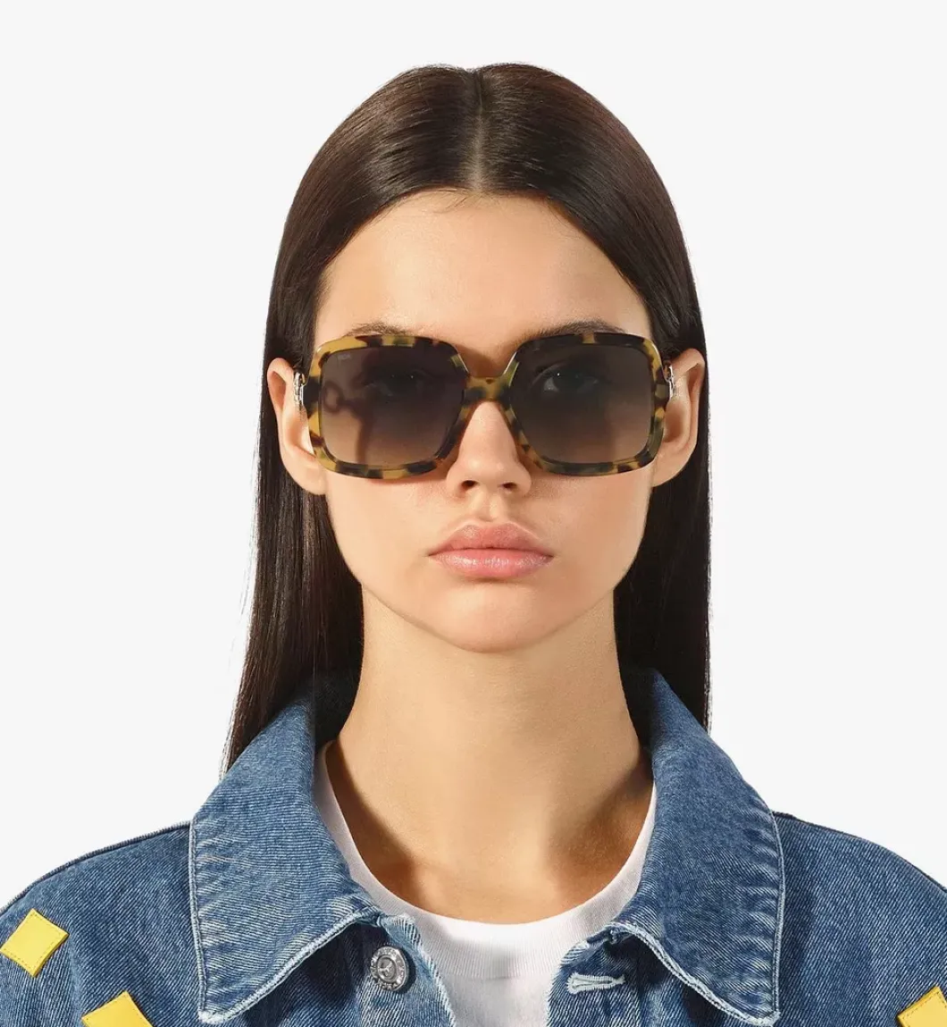 Mcm729S Square Chain Sunglasses