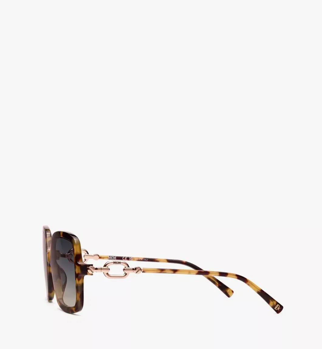 Mcm729S Square Chain Sunglasses