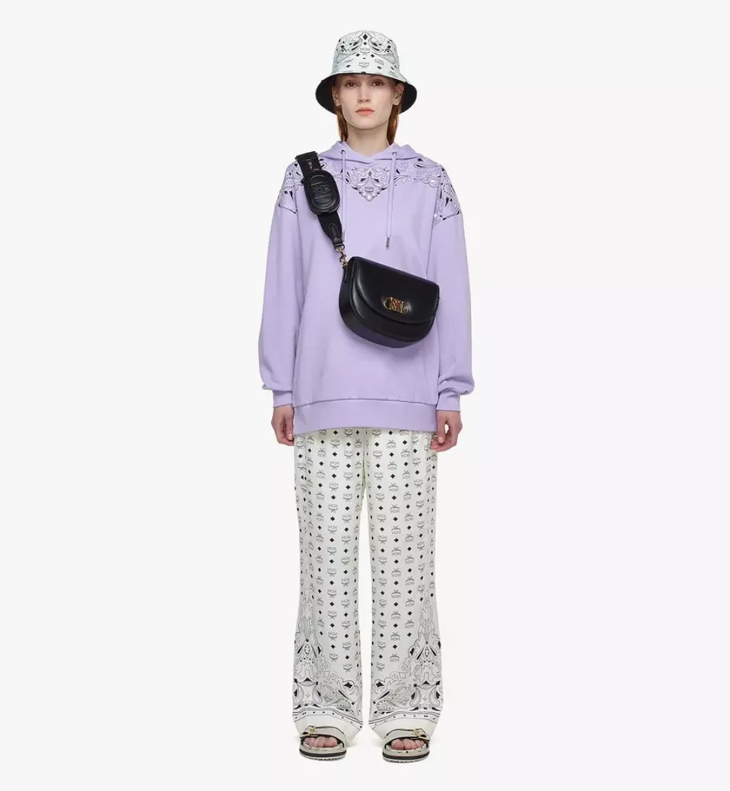 Mode Travia Crossbody W/ Pouch Charm In Lamb Nappa Leather