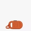Mode Travia Logo Card Holder In Spanish Nappa Leather
