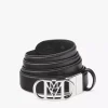 Mode Travia Reversible Belt 1" In Embossed Leather