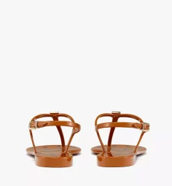 Monogram Jelly Sandals