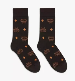 Monogram Knit Socks
