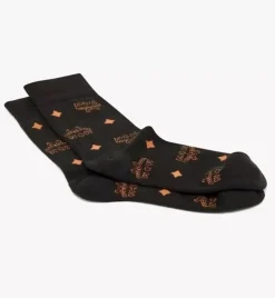 Monogram Knit Socks