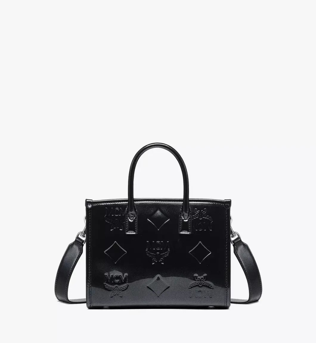 Munchen Tote In Maxi Patent Leather