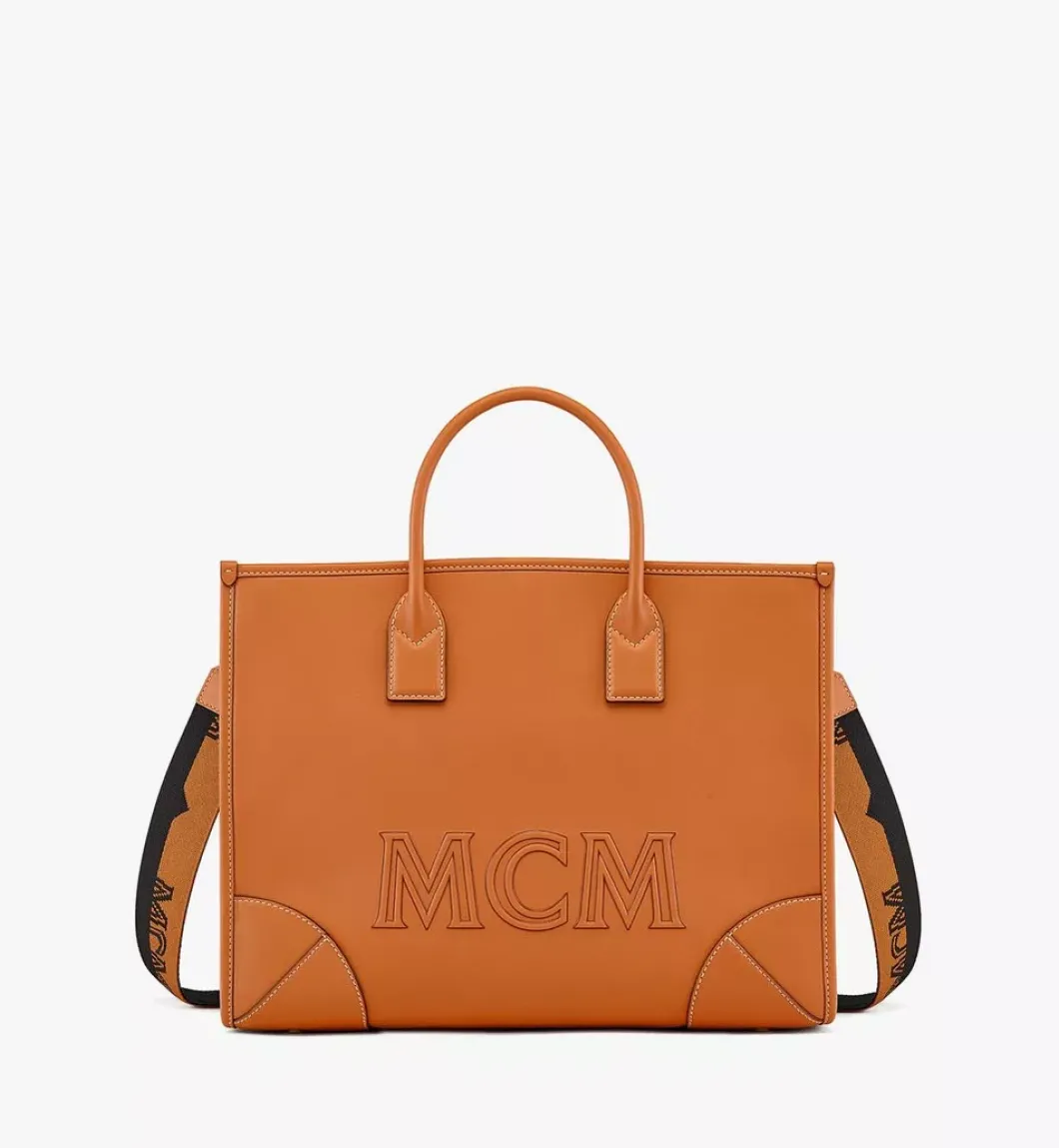 Munchen Tote In Spanish Calf Leather
