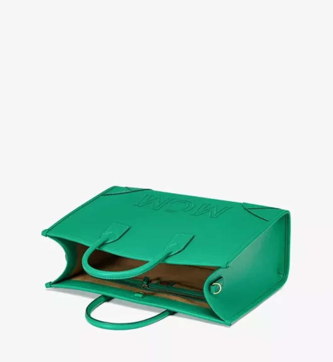 Munchen Tote In Spanish Calf Leather