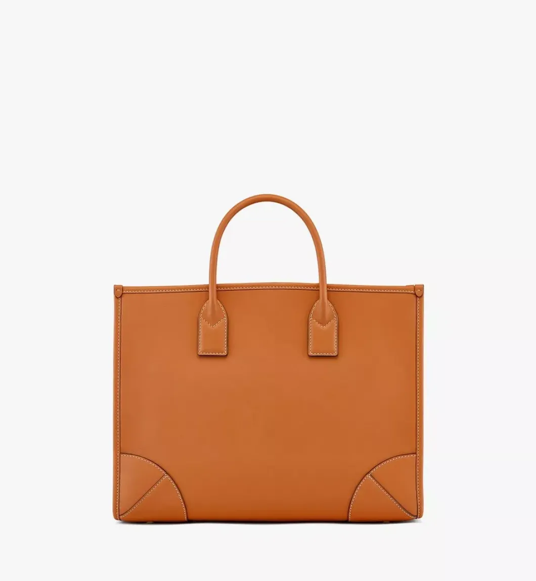 Munchen Tote In Spanish Calf Leather