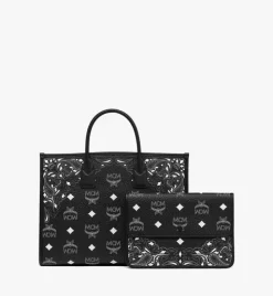 Munchen Tote In Studded Bandana Visetos