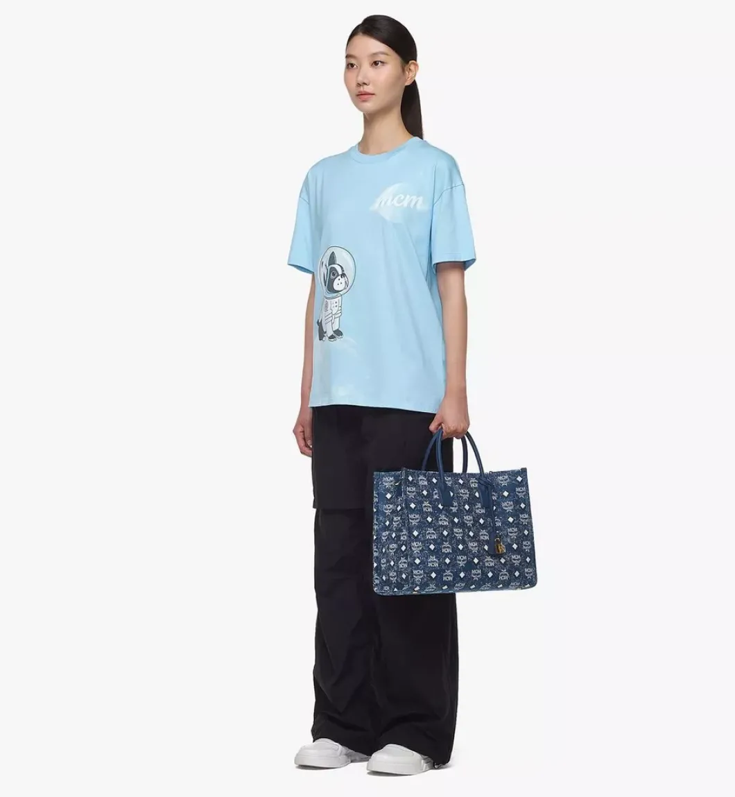 Munchen Tote In Vintage Jacquard