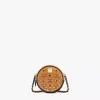 Orkestra Crossbody In Gold Studded Visetos