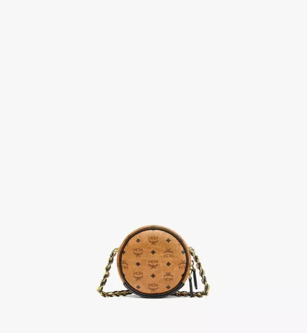 Orkestra Crossbody In Gold Studded Visetos