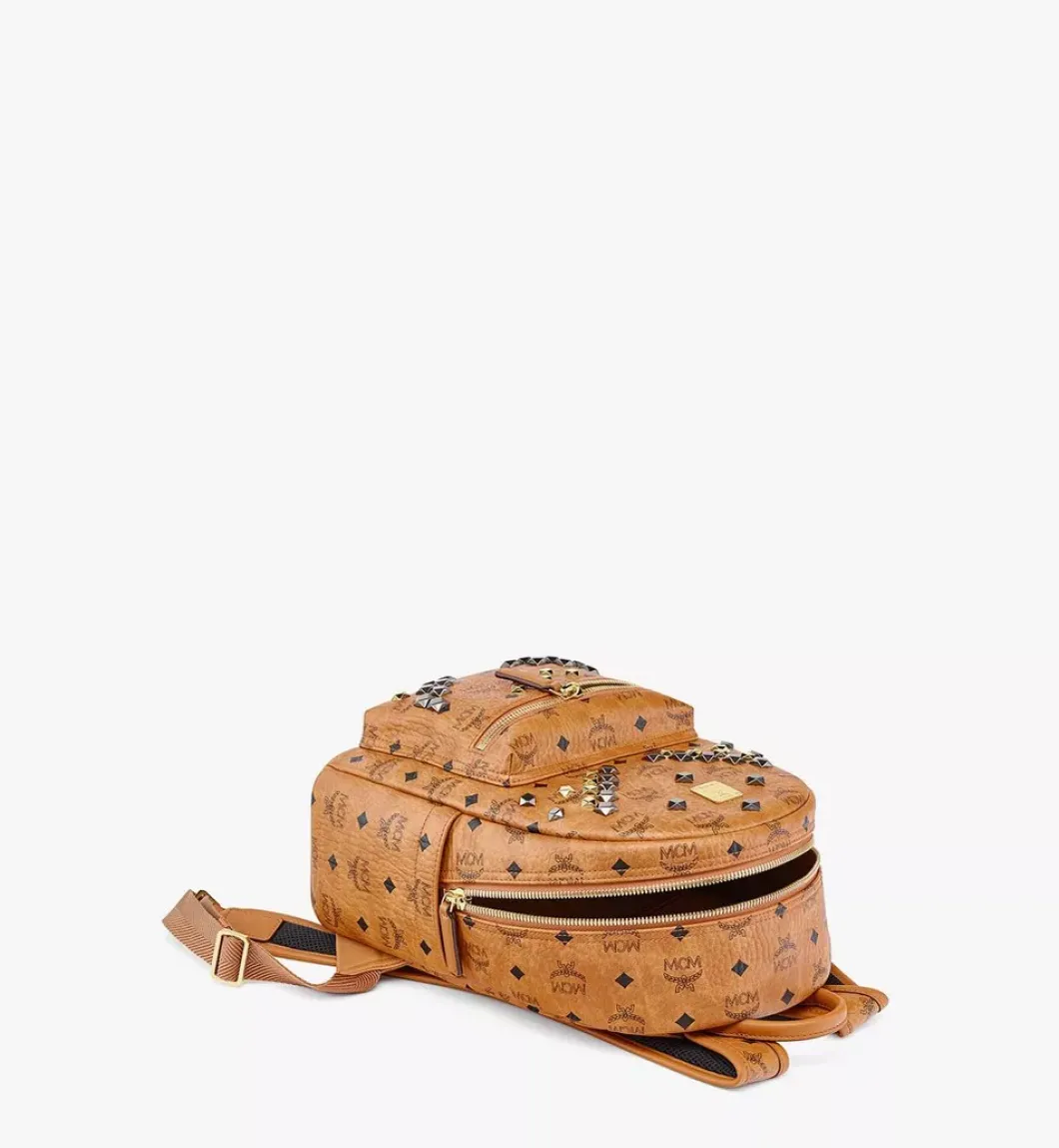 Retro M Studs Stark Backpack In Visetos