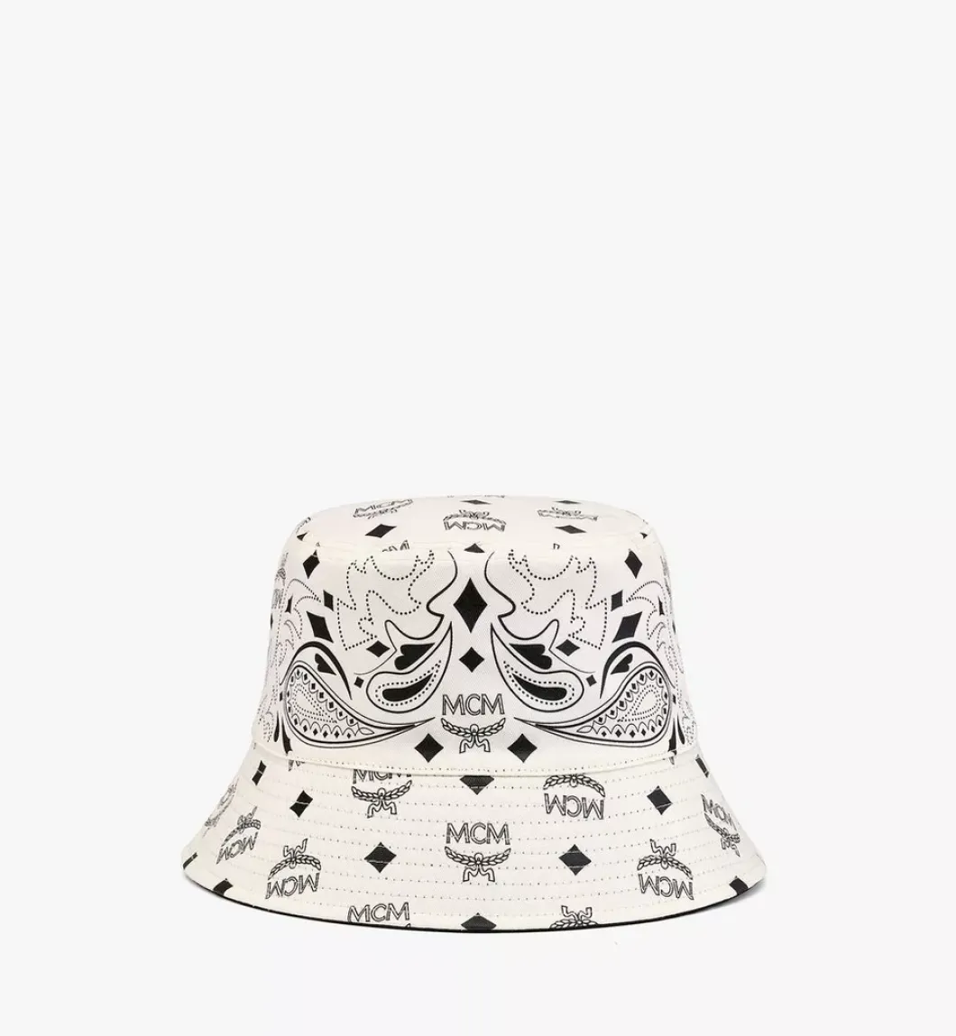 Reversible Bandana Monogram Bucket Hat