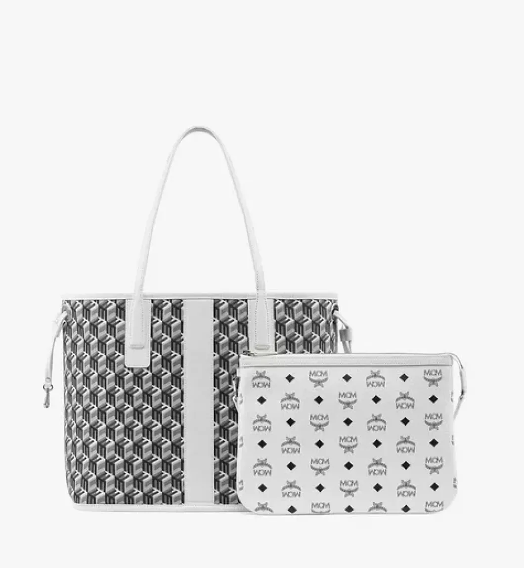 Reversible Liz Shopper In Visetos