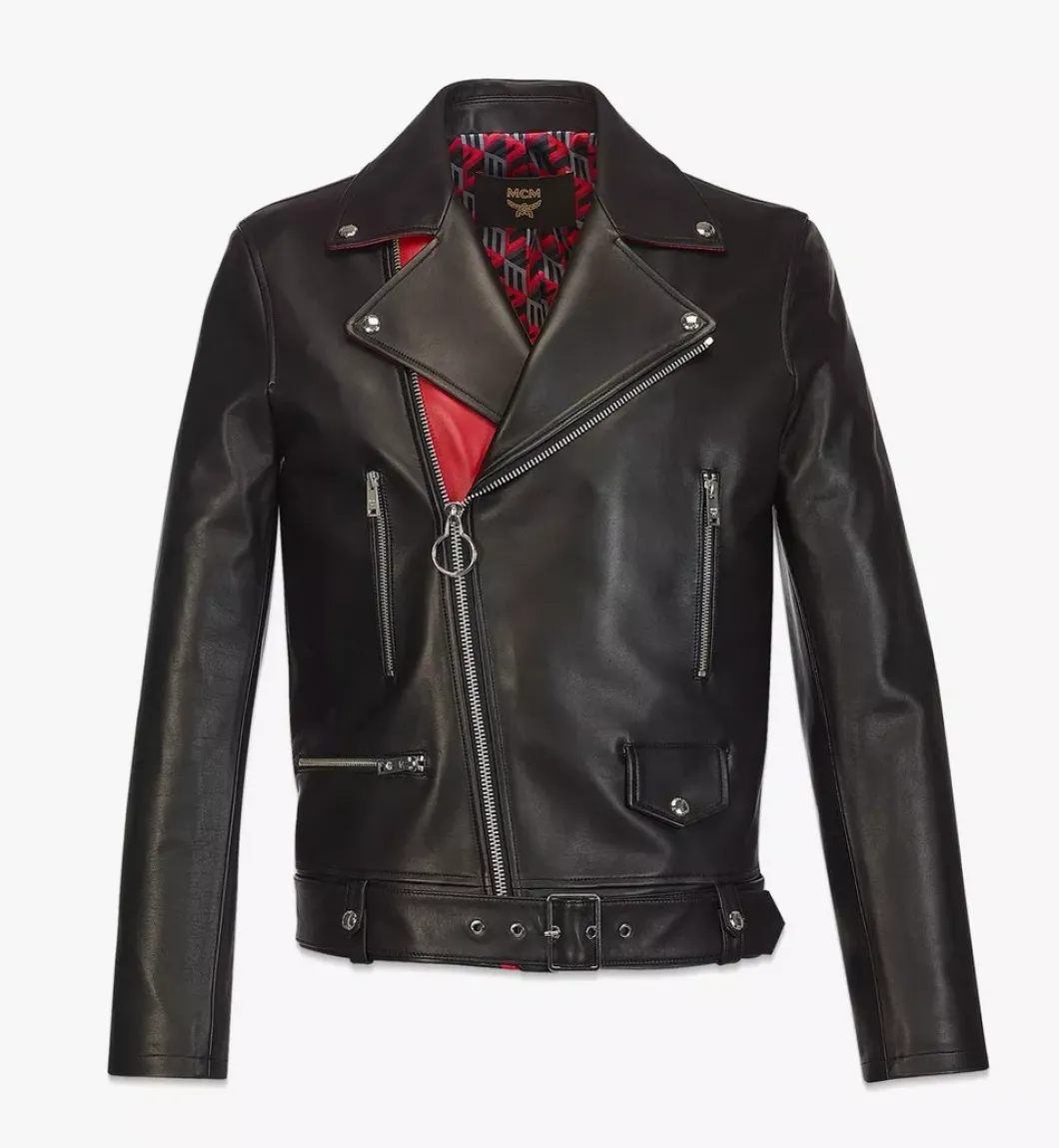 Rider Jacket In Lamb Nappa Leather