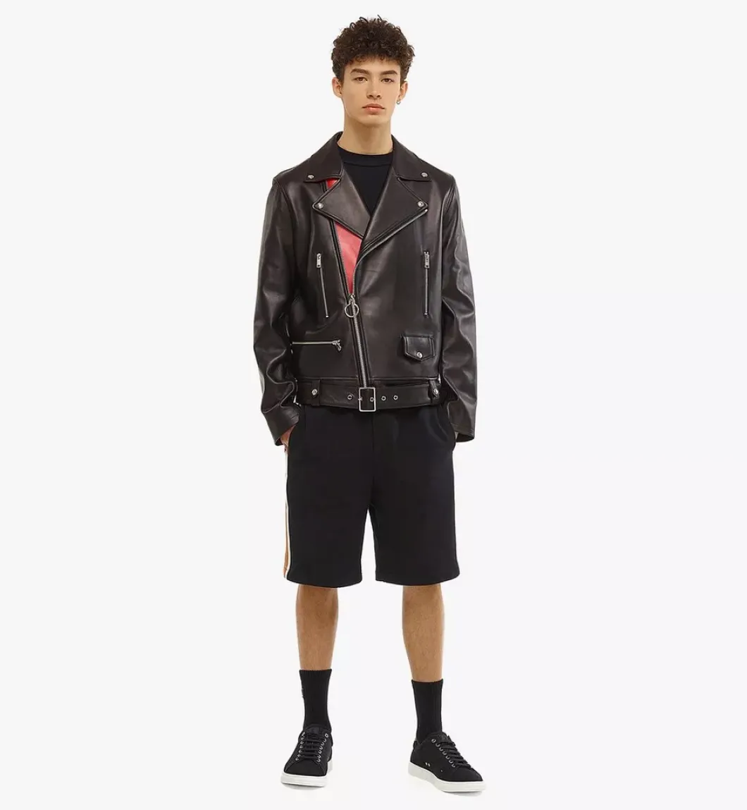 Rider Jacket In Lamb Nappa Leather