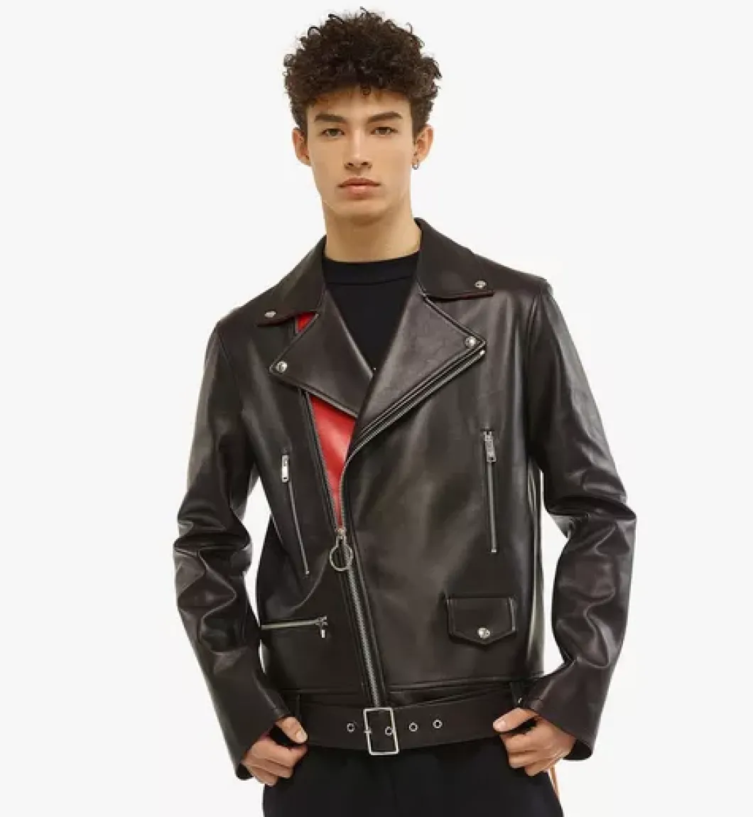 Rider Jacket In Lamb Nappa Leather