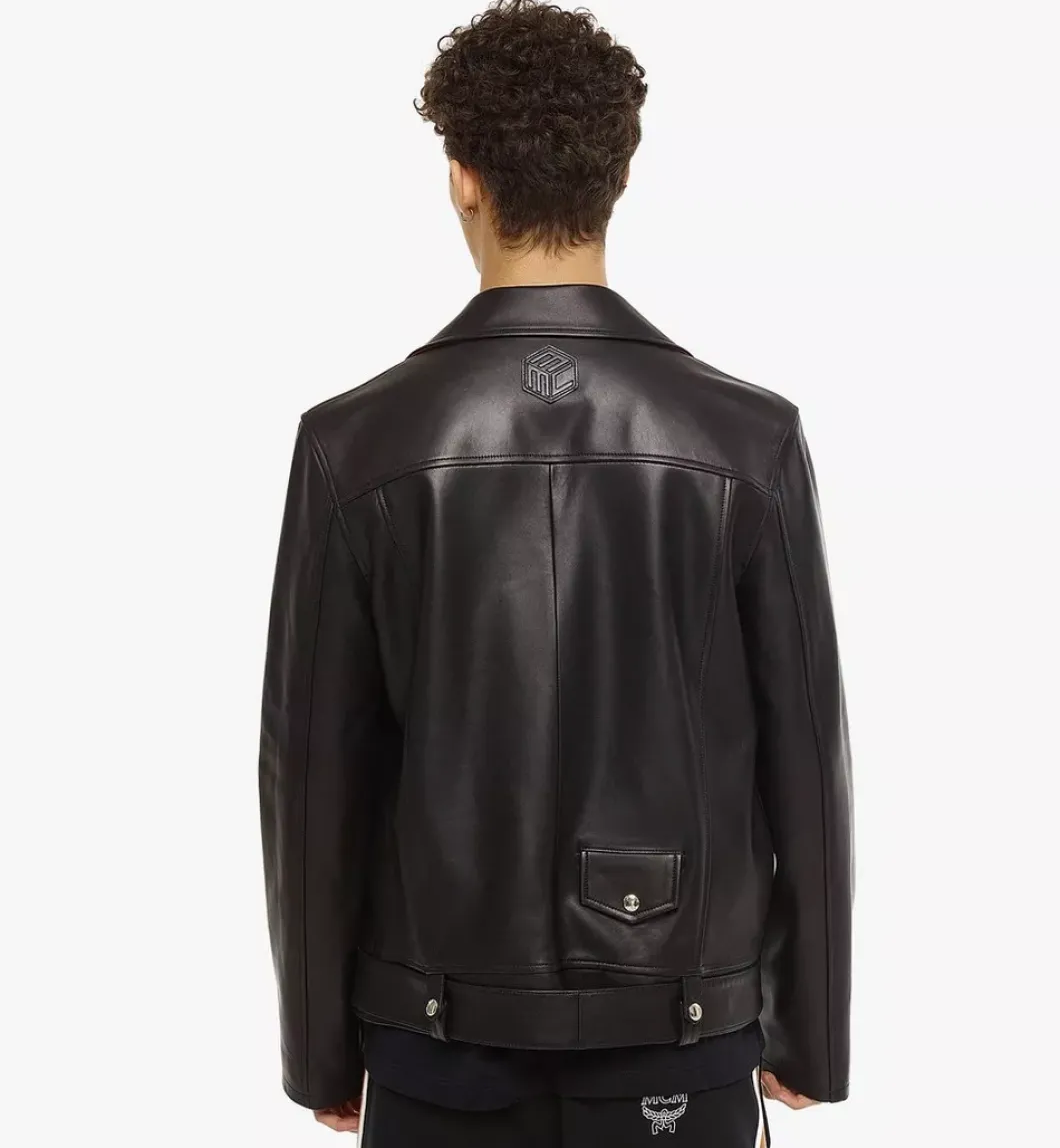 Rider Jacket In Lamb Nappa Leather