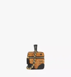 Rockstar Vanity Case In Gold Studded Visetos