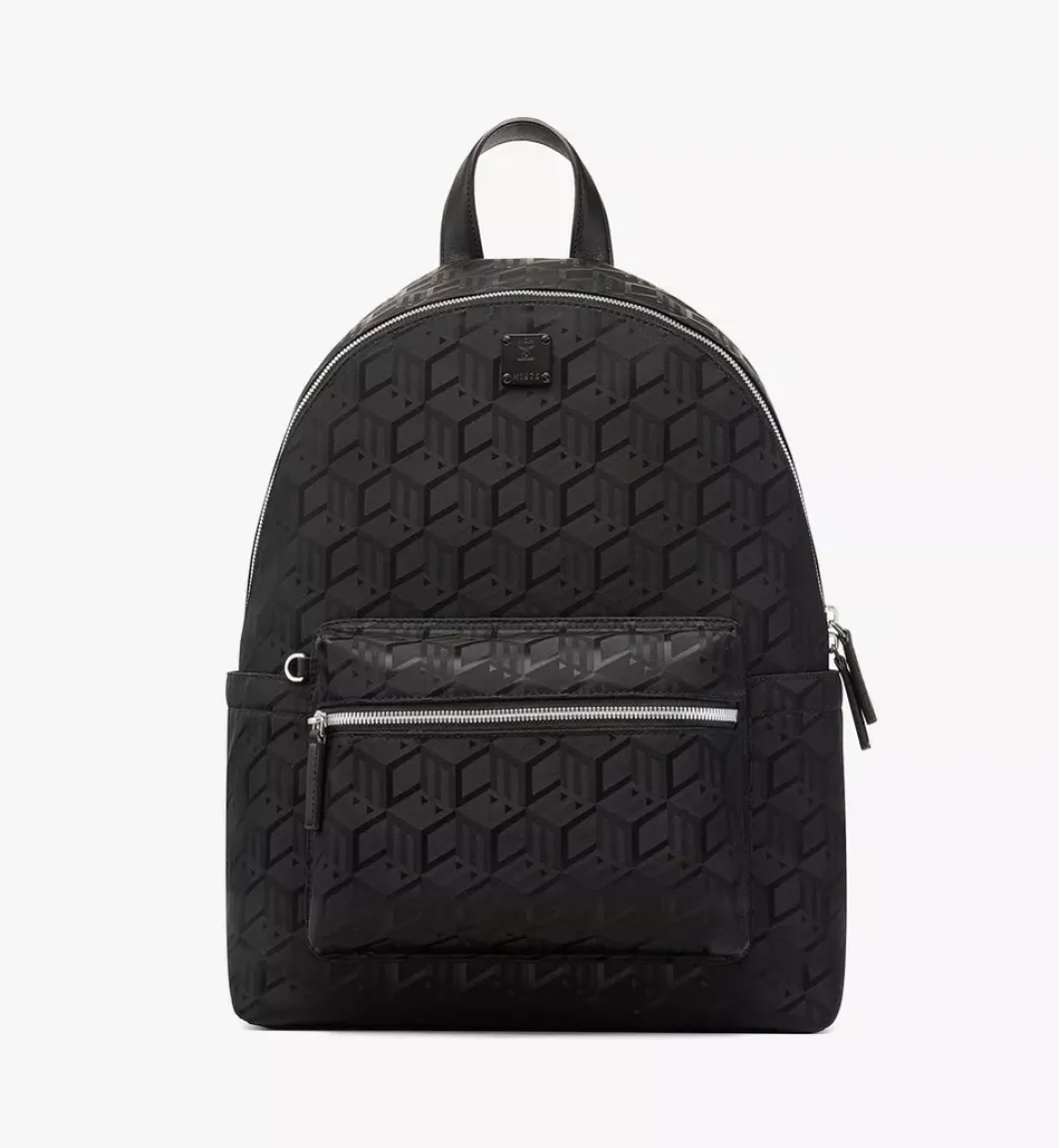 Stark Backpack In Cubic Jacquard Nylon