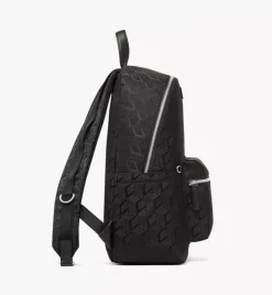 Stark Backpack In Cubic Jacquard Nylon