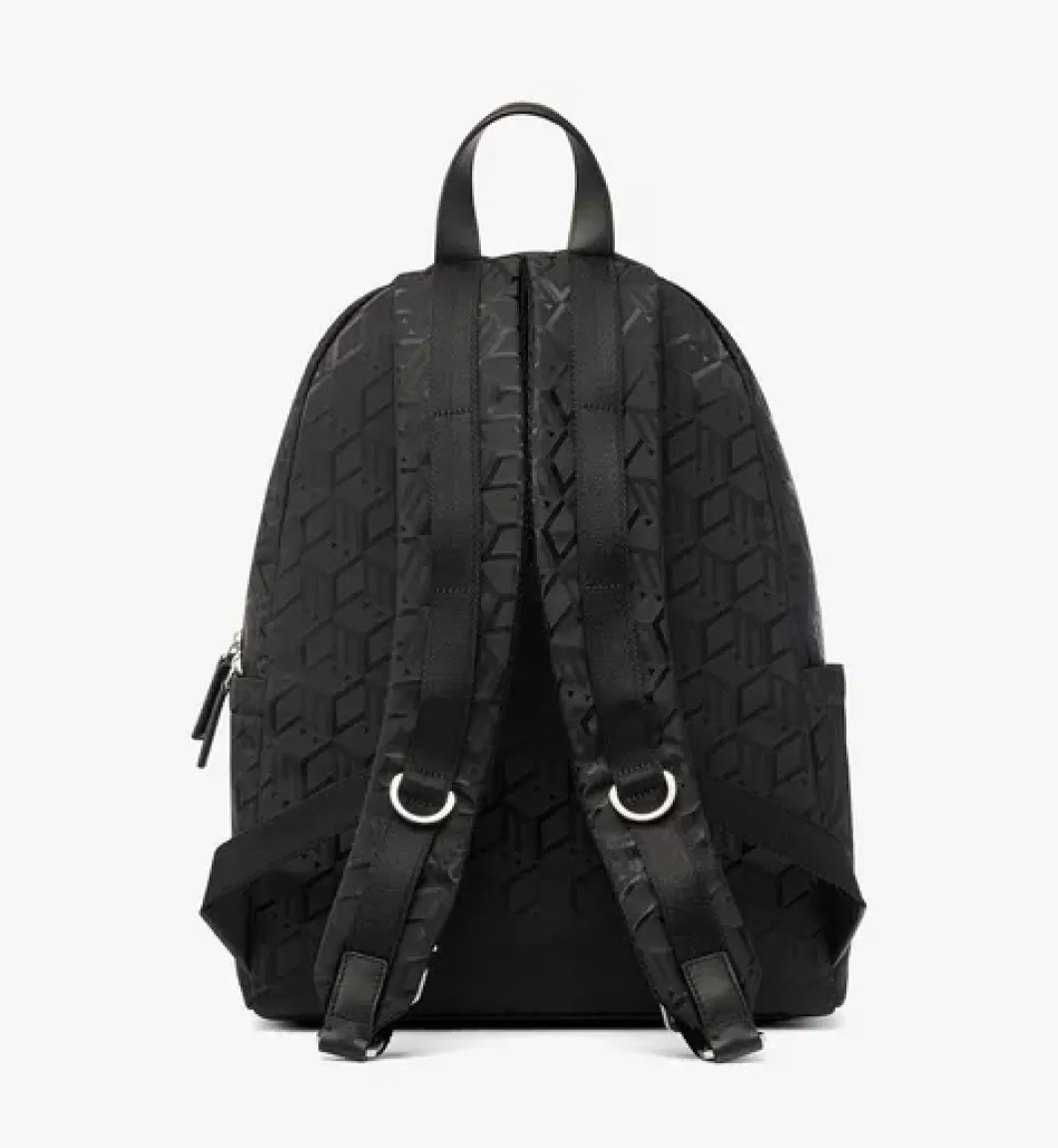 Stark Backpack In Cubic Jacquard Nylon