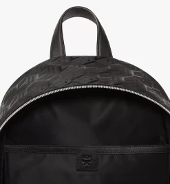 Stark Backpack In Cubic Jacquard Nylon