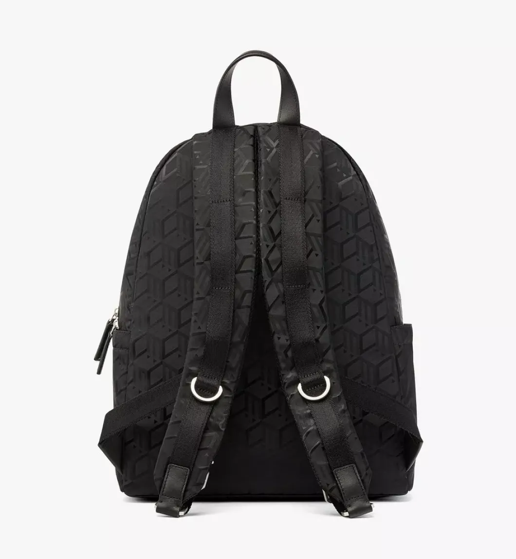Stark Backpack In Cubic Jacquard Nylon