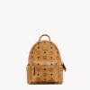 Stark Side Studs Backpack In Visetos