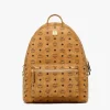 Stark Side Studs Backpack In Visetos