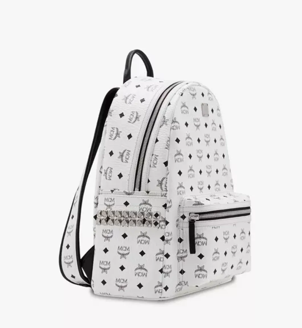Stark Side Studs Backpack In Visetos