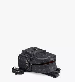 Stark Side Studs Backpack In Visetos