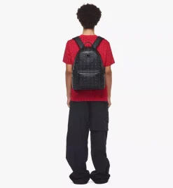 Stark Side Studs Backpack In Visetos