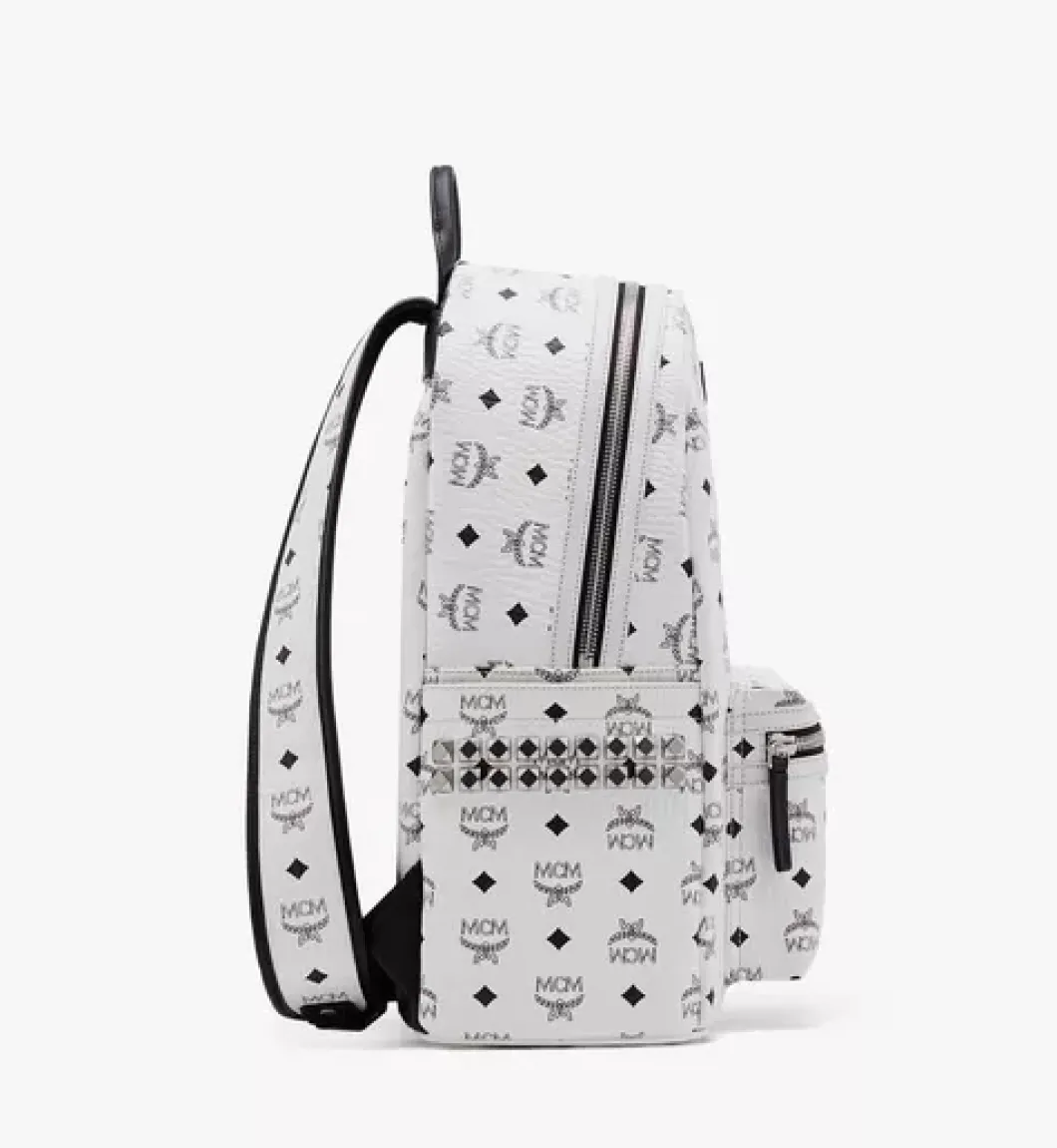 Stark Side Studs Backpack In Visetos