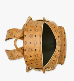 Stark Side Studs Backpack In Visetos