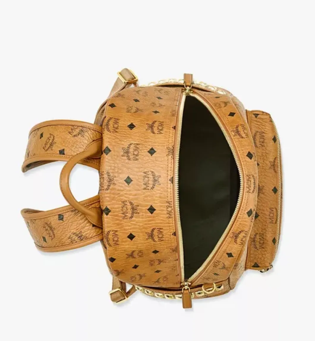 Stark Side Studs Backpack In Visetos