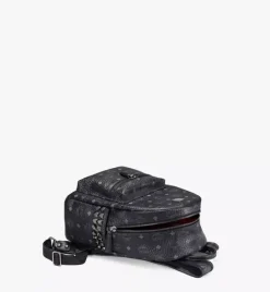 Stark Side Studs Backpack In Visetos