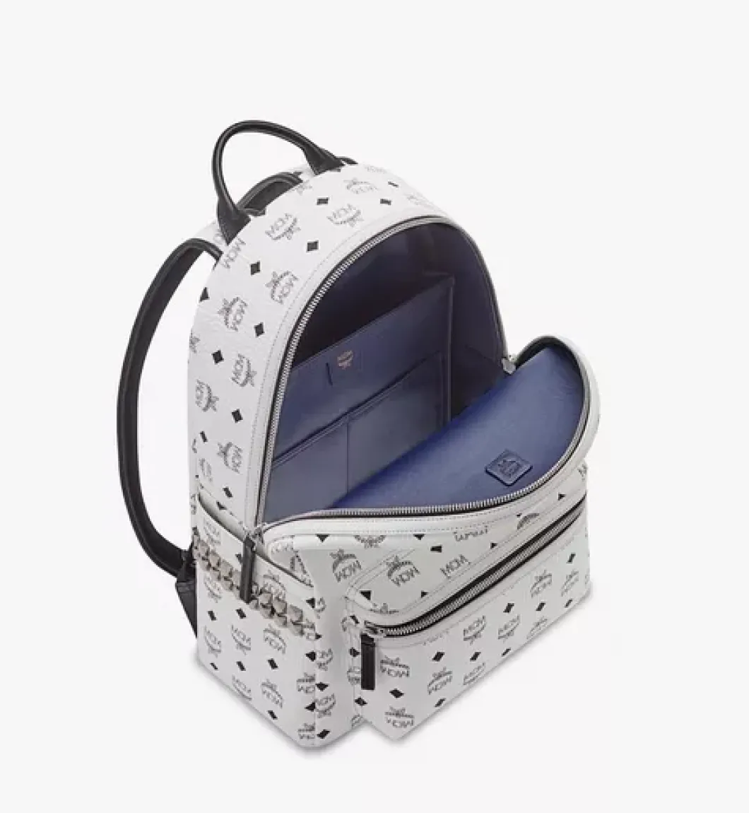 Stark Side Studs Backpack In Visetos