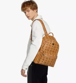 Stark Side Studs Backpack In Visetos