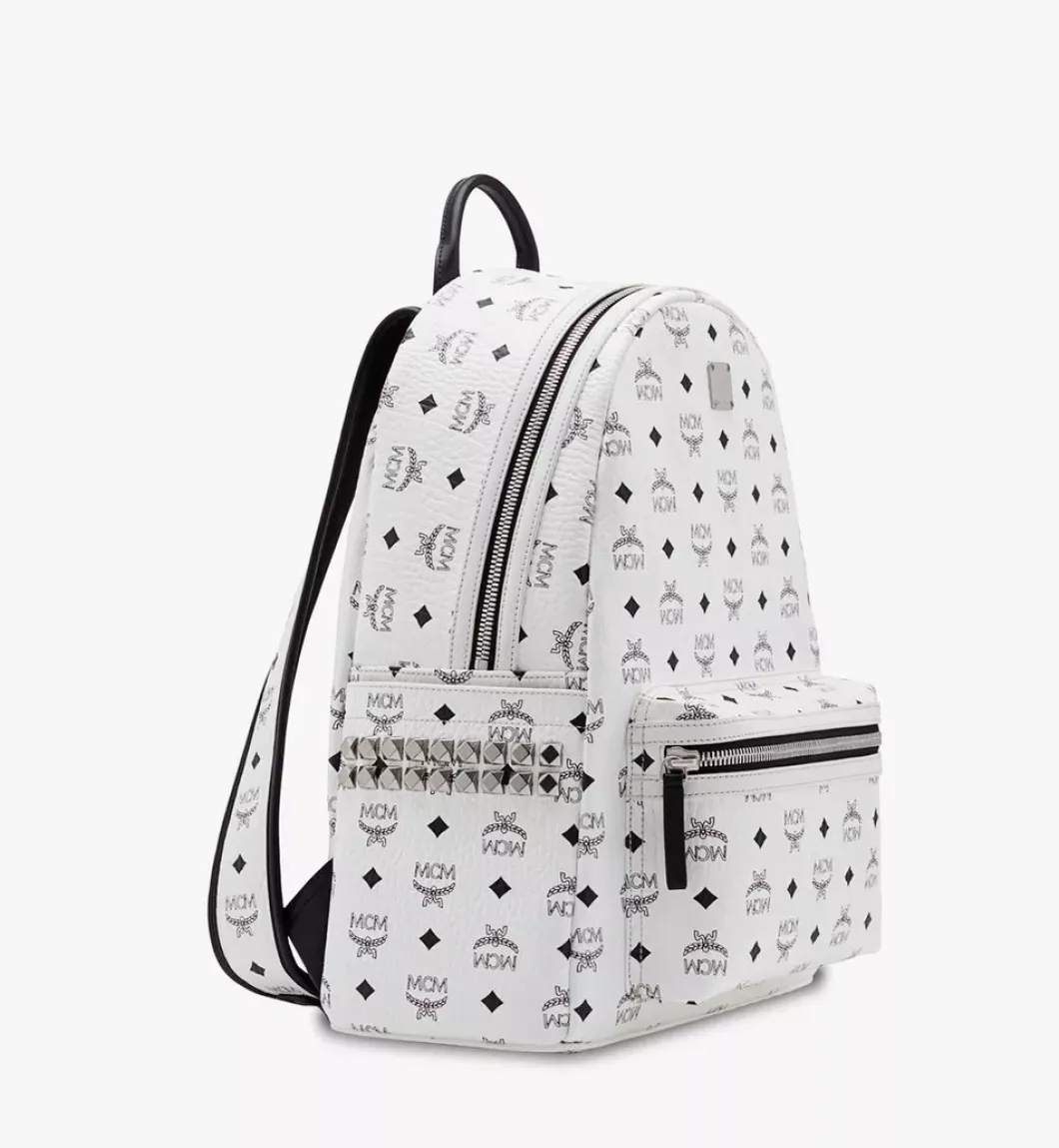 Stark Side Studs Backpack In Visetos