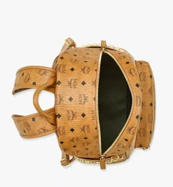 Stark Side Studs Backpack In Visetos