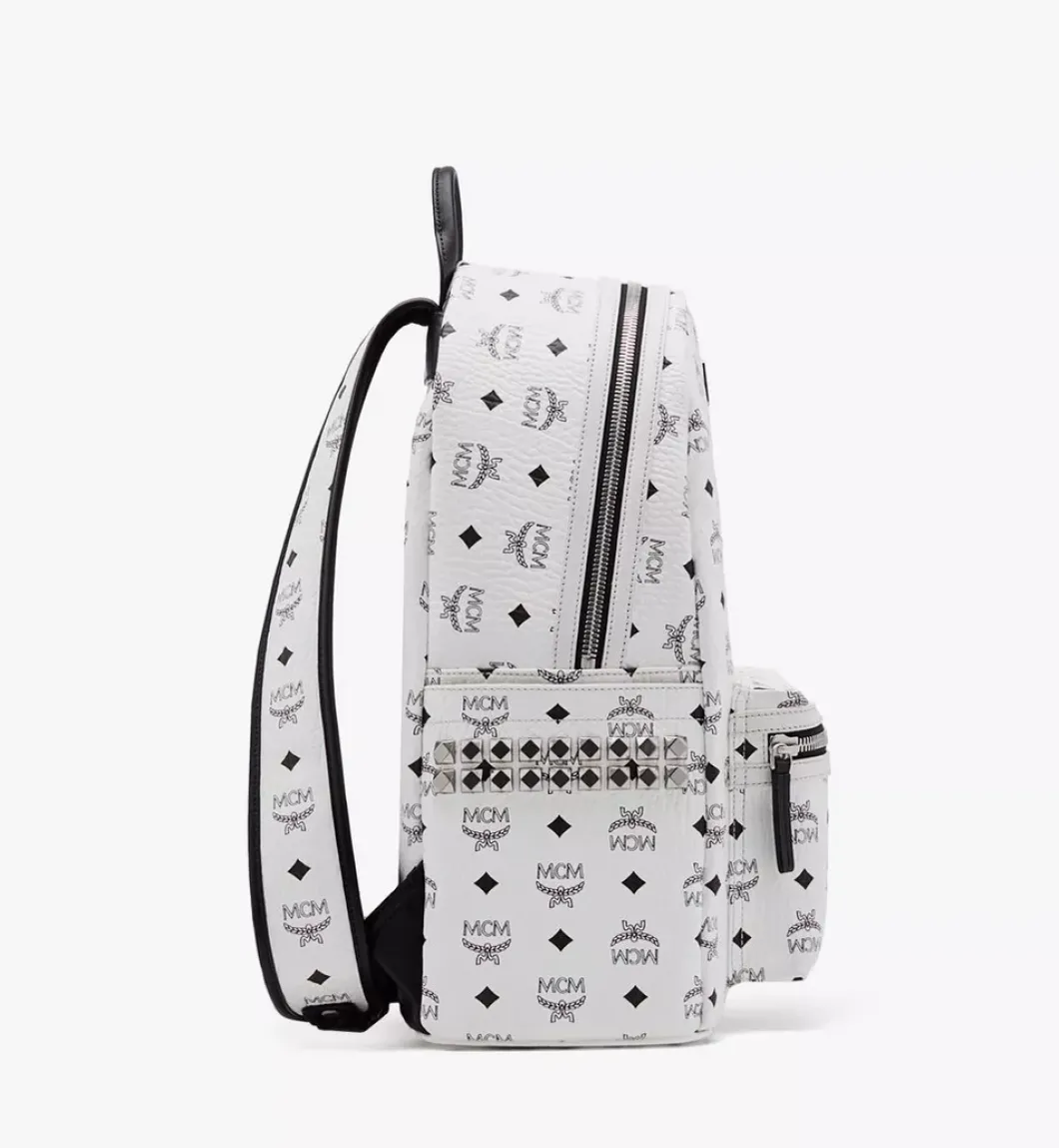 Stark Side Studs Backpack In Visetos