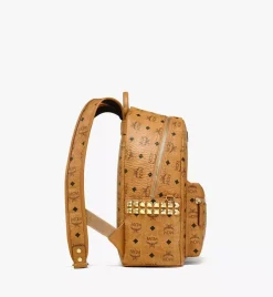 Stark Side Studs Backpack In Visetos
