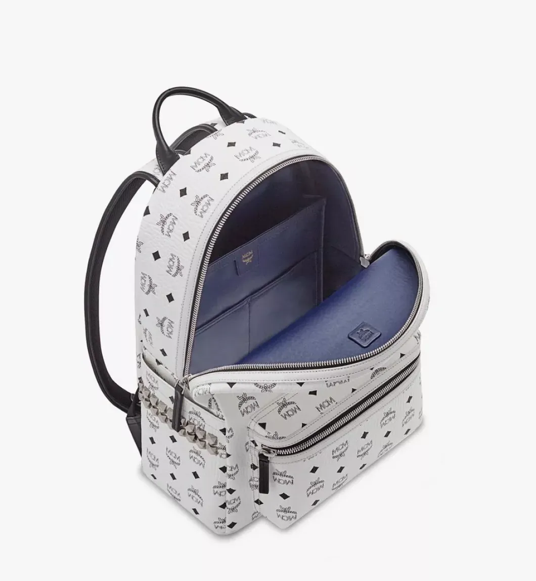 Stark Side Studs Backpack In Visetos